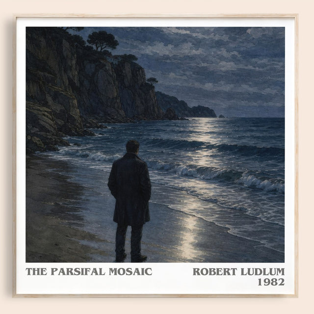 The Parsifal Mosaic Literary Art Print by Robert Ludlum