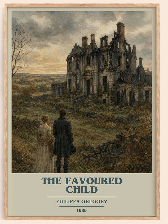 The Favoured Child Book Cover Poster by Philippa Gregory