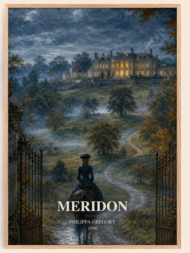 Meridon Book Watercolour Illustration by Philippa Gregory