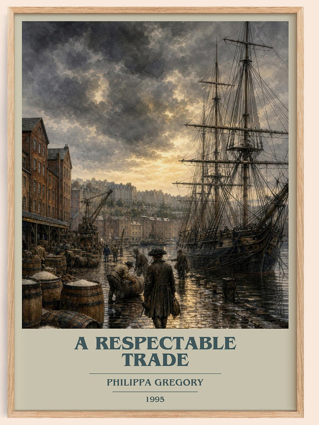 A Respectable Trade Book Cover Poster by Philippa Gregory