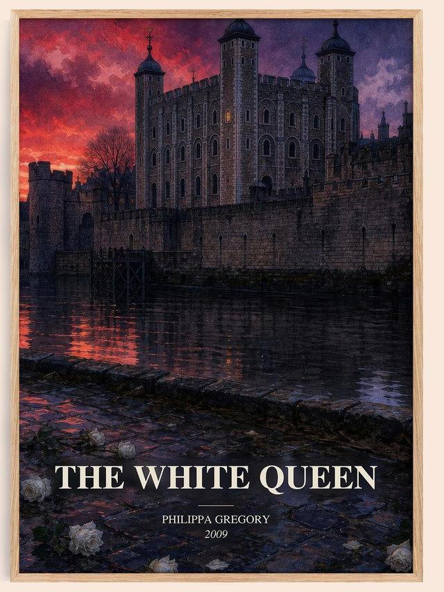The White Queen Book Watercolour Illustration by Philippa Gregory