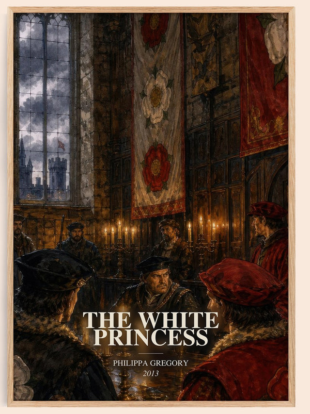 The White Princess Book Watercolour Illustration by Philippa Gregory
