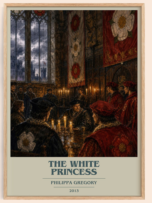 The White Princess Book Cover Poster by Philippa Gregory