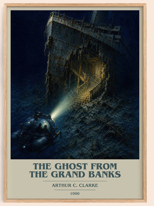 The Ghost from the Grand Banks Book Cover Poster by Arthur C. Clarke
