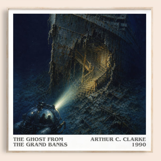 The Ghost from the Grand Banks Literary Art Print by Arthur C. Clarke