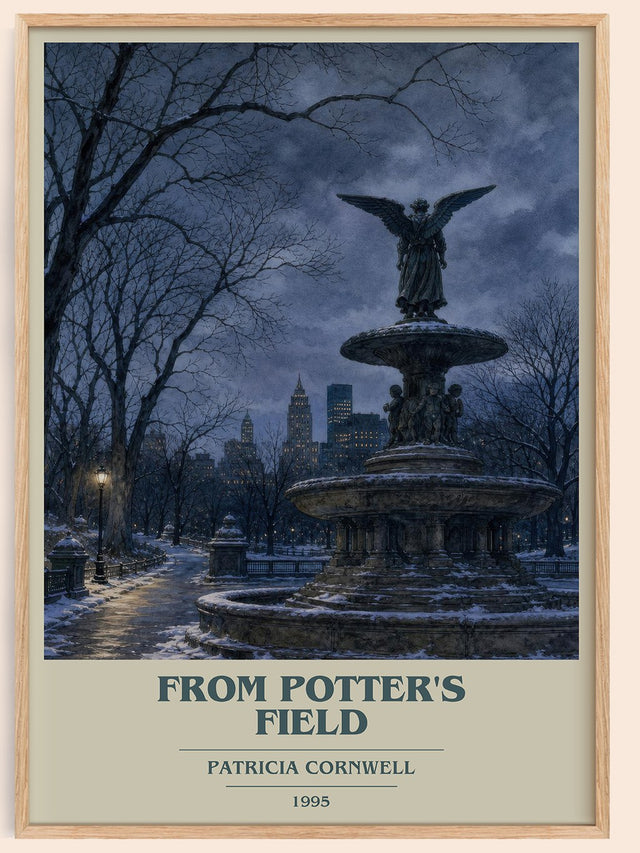 From Potter's Field Book Cover Poster by Patricia Cornwell