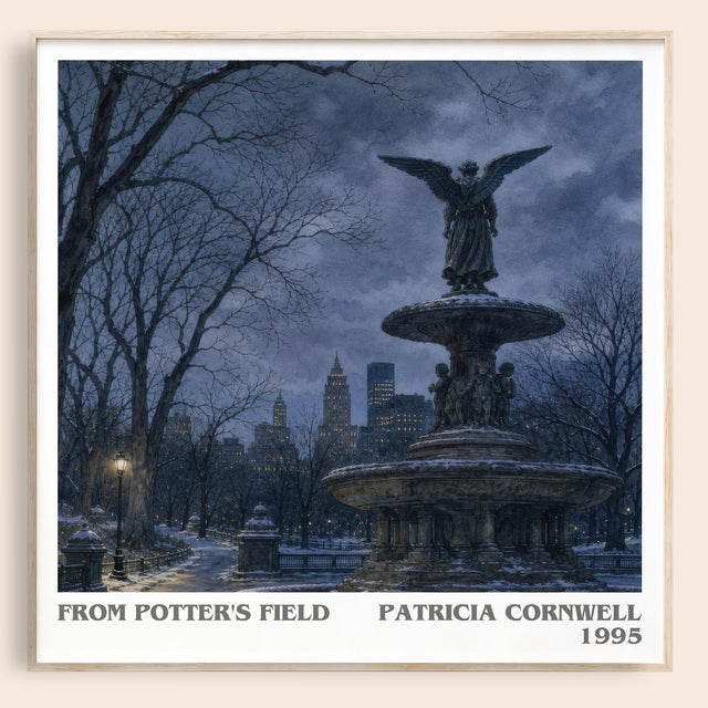 From Potter's Field Literary Art Print by Patricia Cornwell