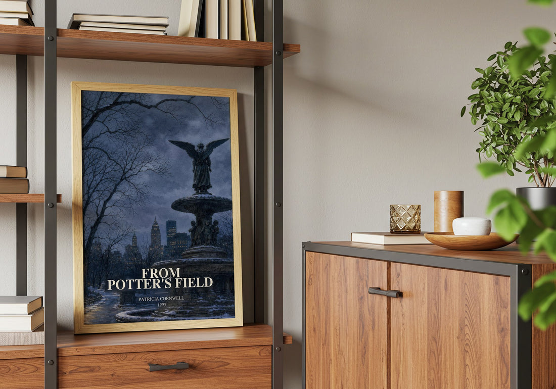 From Potter's Field book watercolour illustration paper finish options – matte satin gloss