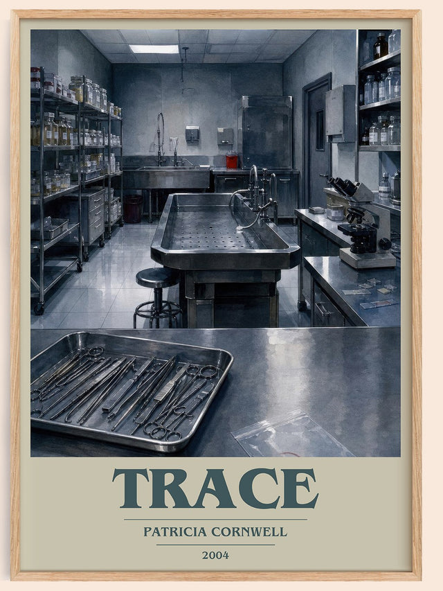 Trace Book Cover Poster by Patricia Cornwell