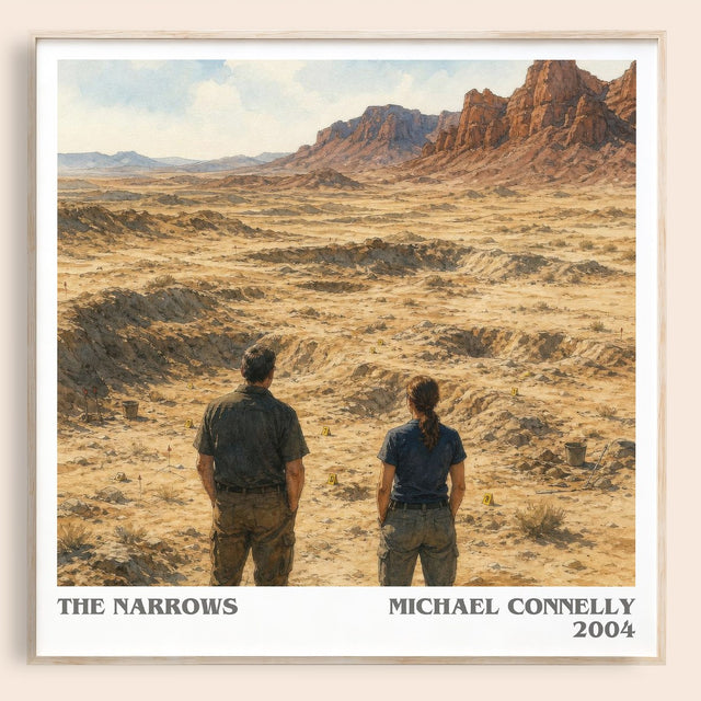 The Narrows Literary Art Print by Michael Connelly