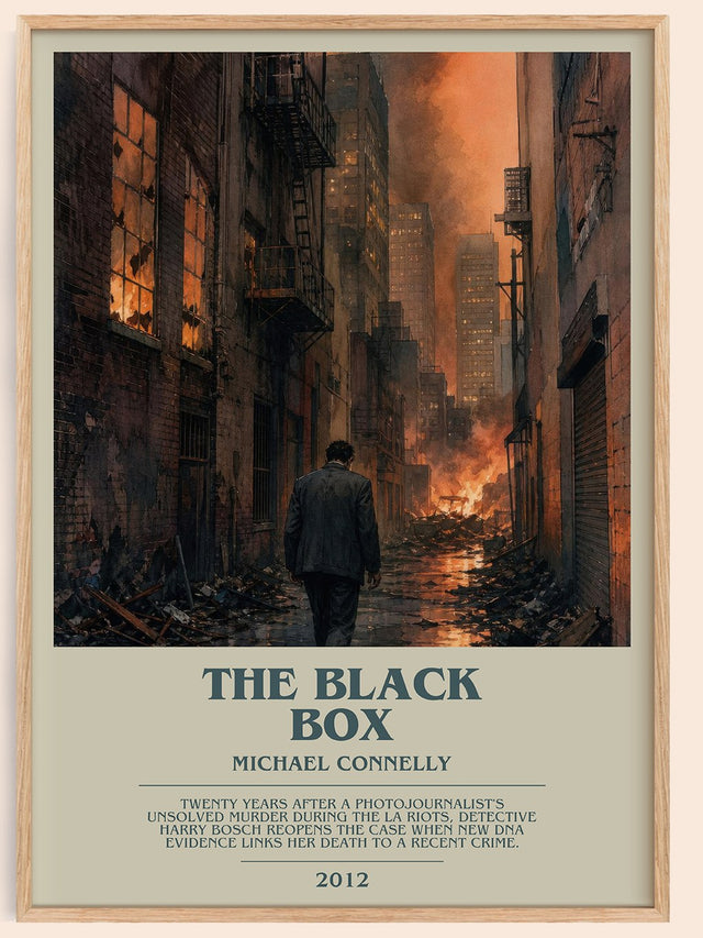 The Black Box Bookish Wall Art by Michael Connelly