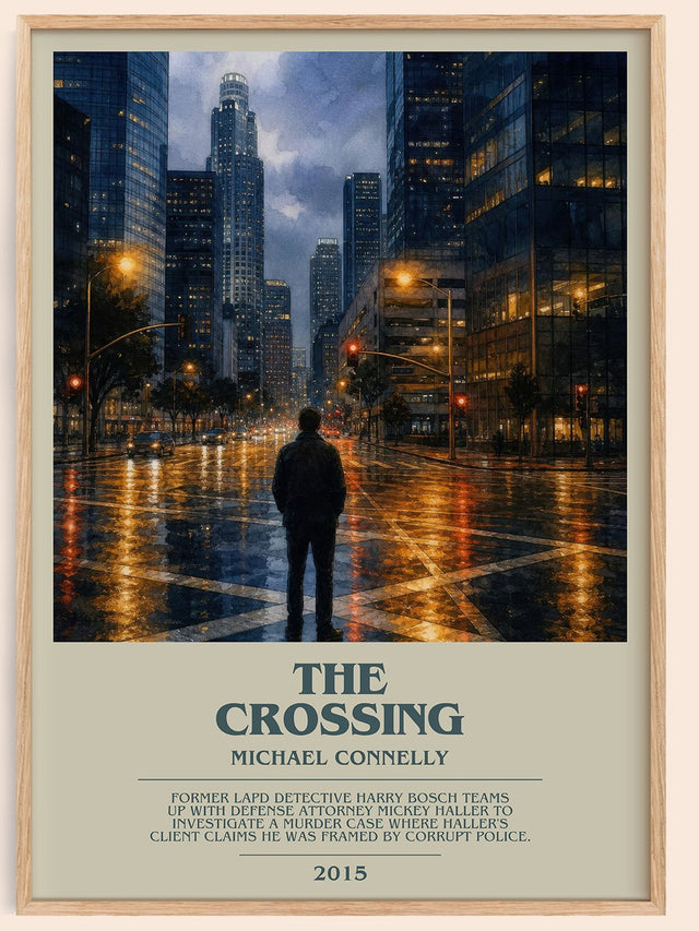 The Crossing Bookish Wall Art by Michael Connelly