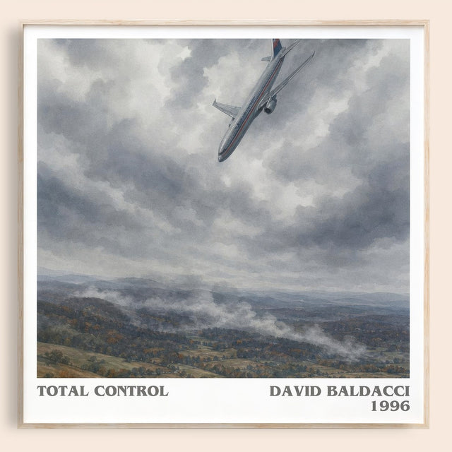 Total Control Literary Art Print by David Baldacci