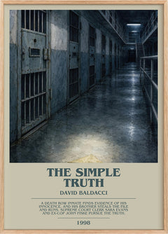 The Simple Truth Bookish Wall Art by David Baldacci