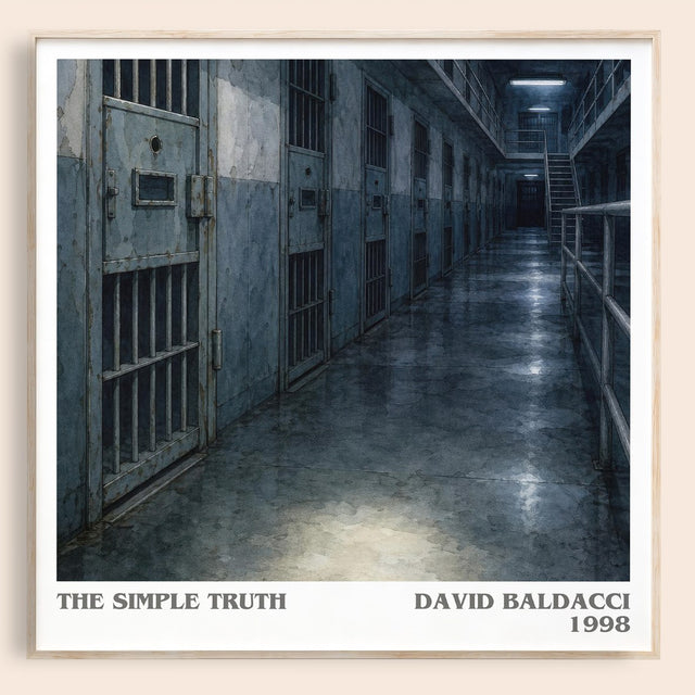 The Simple Truth Literary Art Print by David Baldacci
