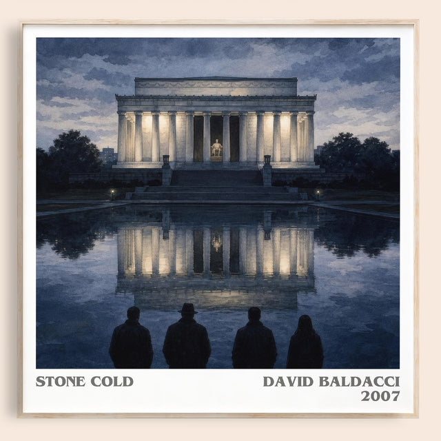 Stone Cold Literary Art Print by David Baldacci