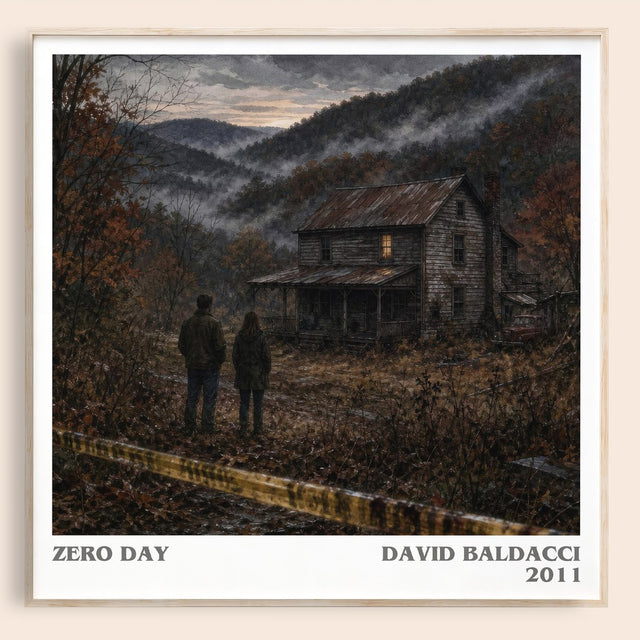 Zero Day Literary Art Print by David Baldacci