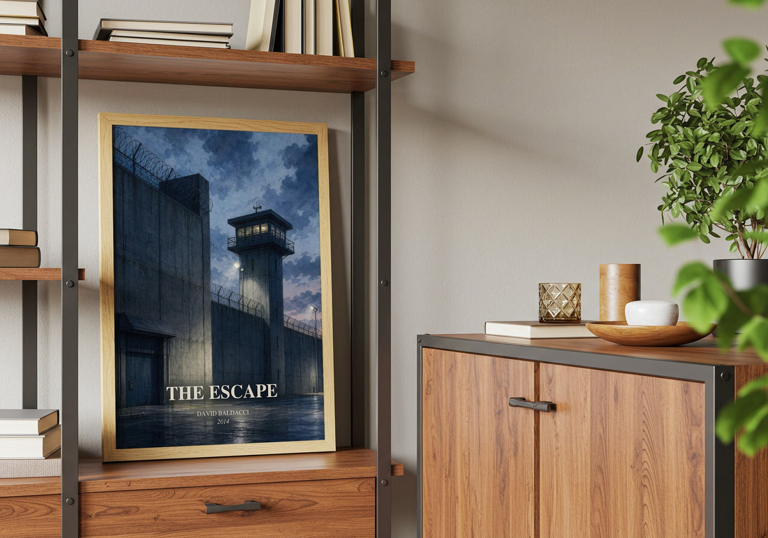 The Escape book watercolour illustration paper finish options – matte satin gloss