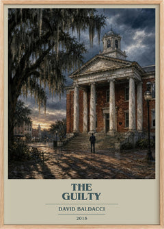 The Guilty Book Cover Poster by David Baldacci