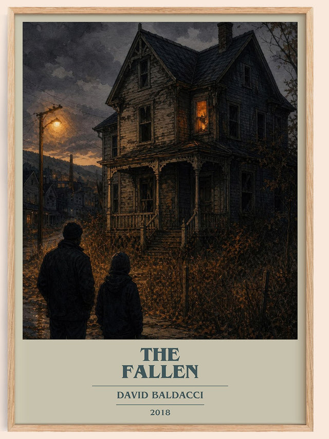 The Fallen Book Cover Poster by David Baldacci
