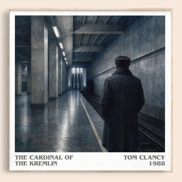 The Cardinal of the Kremlin Literary Art Print by Tom Clancy
