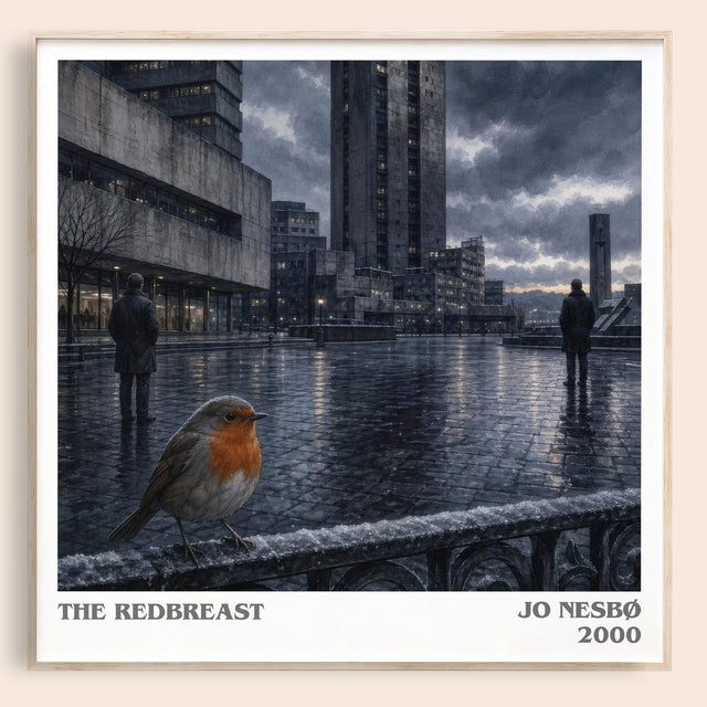 The Redbreast Literary Art Print by Jo Nesbø