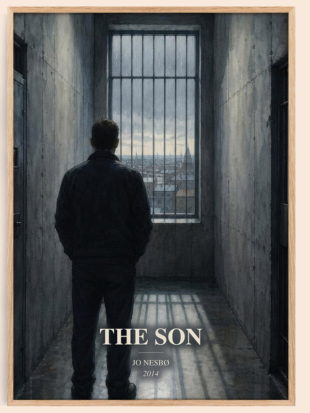 The Son Book Watercolour Illustration by Jo Nesbø