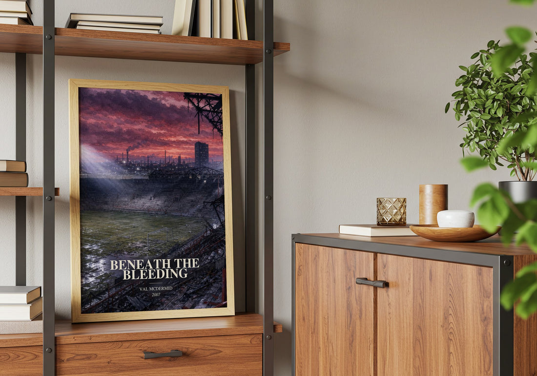 Beneath the Bleeding book watercolour illustration paper finish options – matte satin gloss