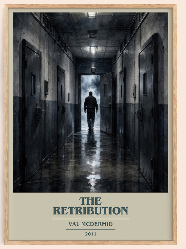 The Retribution Book Cover Poster by Val McDermid