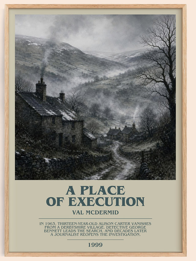A Place of Execution Bookish Wall Art by Val McDermid