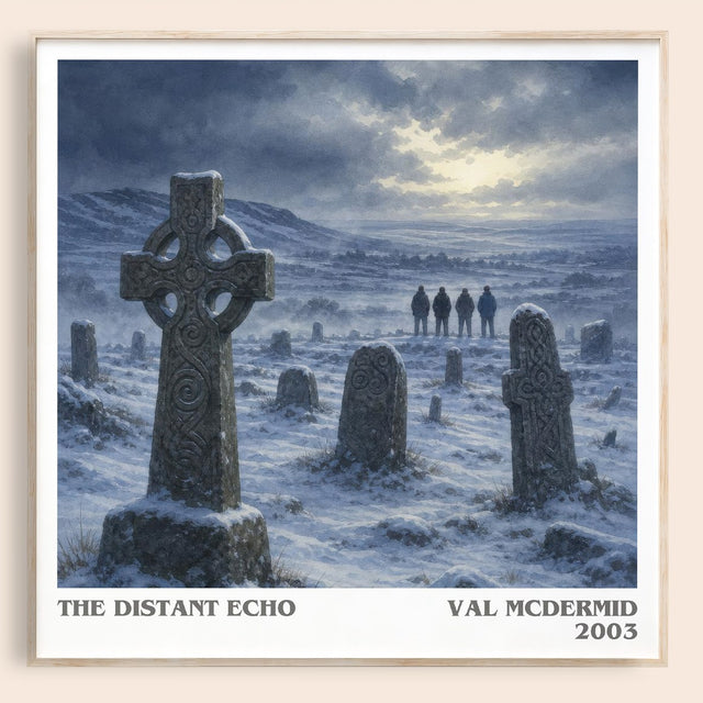 The Distant Echo Literary Art Print by Val McDermid