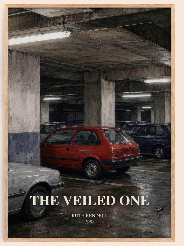 The Veiled One Book Watercolour Illustration by Ruth Rendell