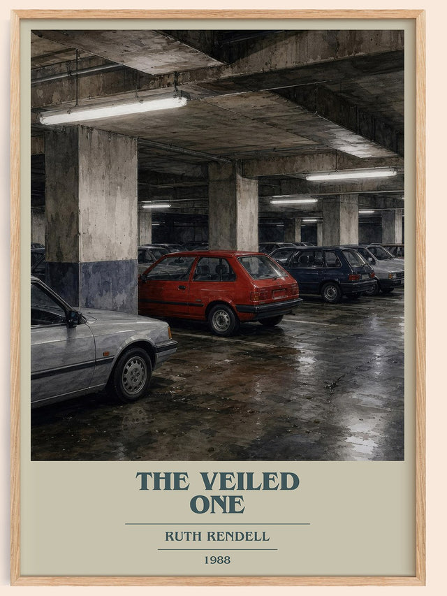 The Veiled One Book Cover Poster by Ruth Rendell