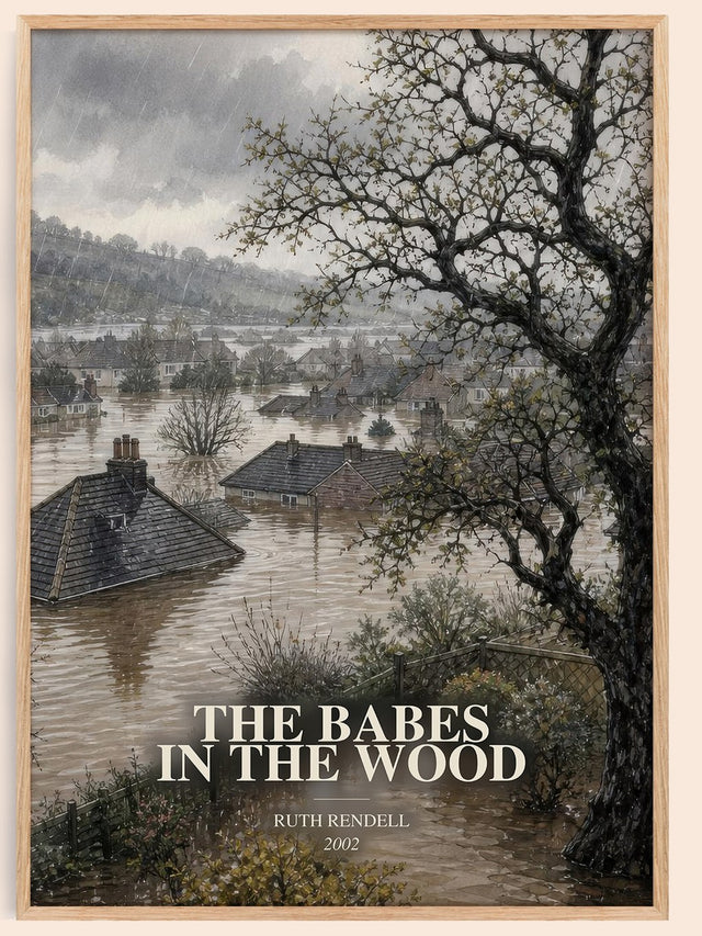 The Babes in the Wood Book Watercolour Illustration by Ruth Rendell