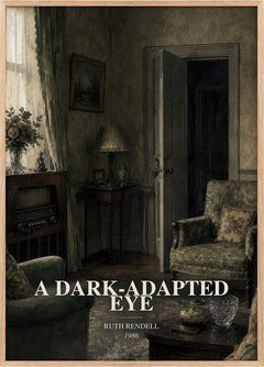 A Dark-Adapted Eye Book Watercolour Illustration by Ruth Rendell