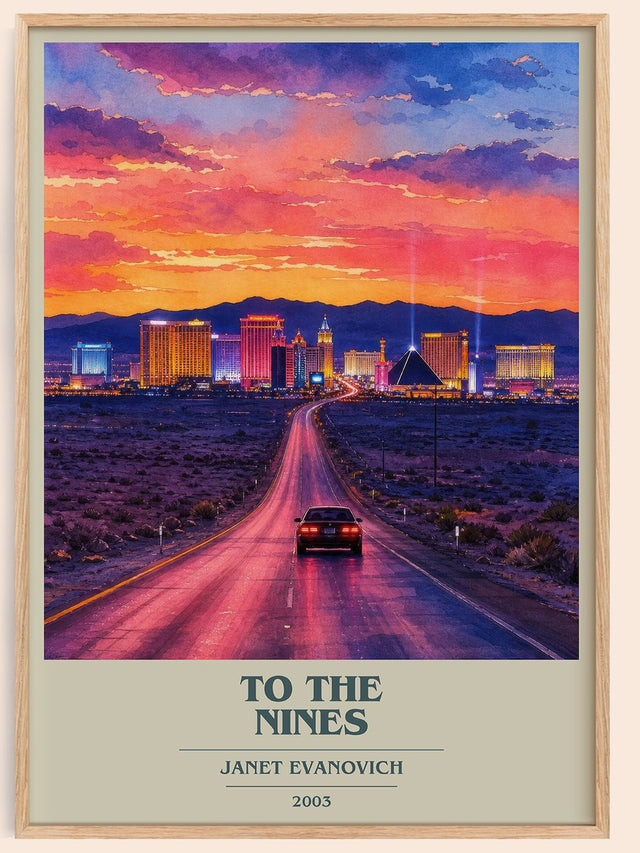 To the Nines Book Cover Poster by Janet Evanovich