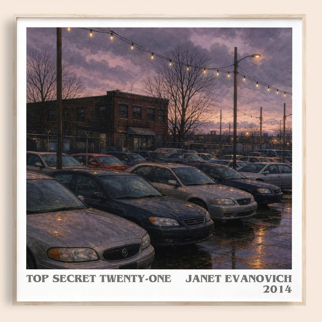 Top Secret Twenty-One Literary Art Print by Janet Evanovich