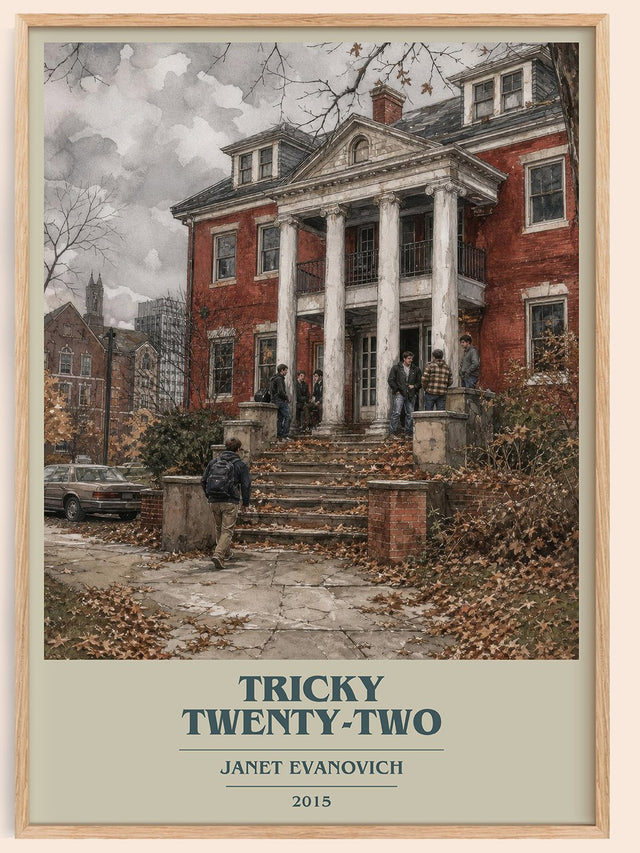 Tricky Twenty-Two Book Cover Poster by Janet Evanovich