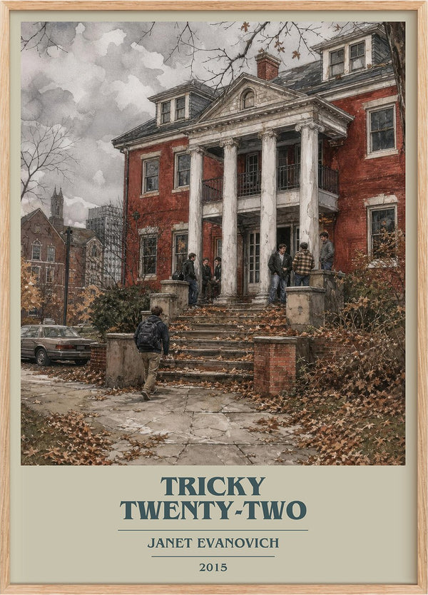 Tricky Twenty-Two Book Cover Poster by Janet Evanovich