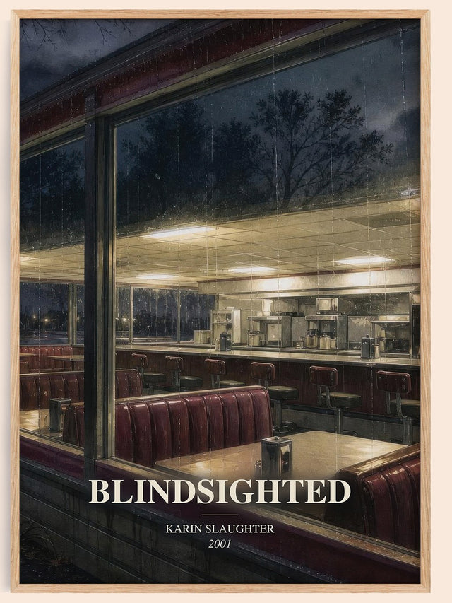 Blindsighted Book Watercolour Illustration by Karin Slaughter