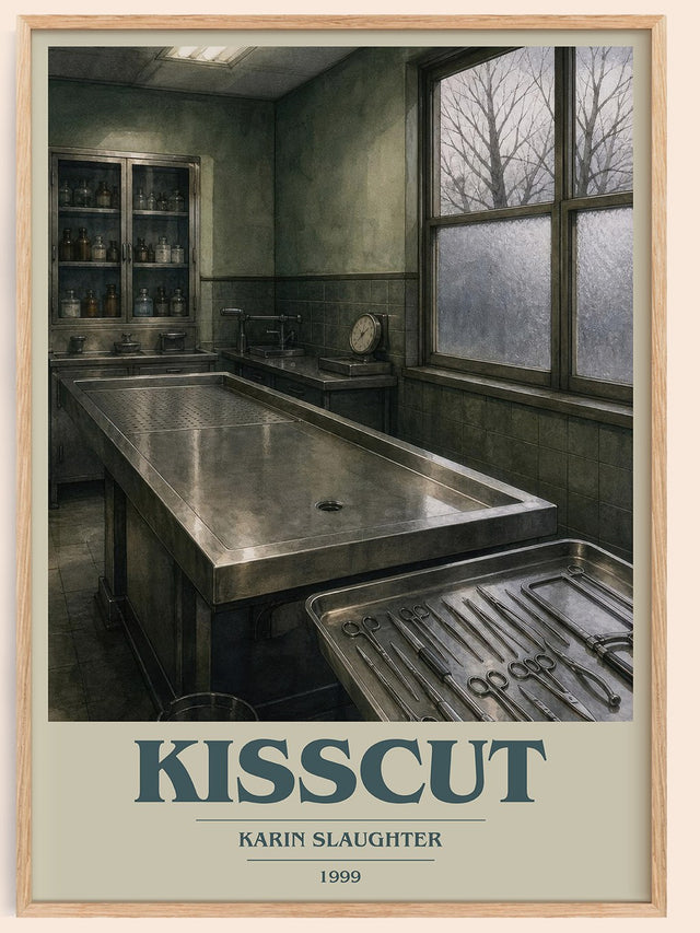Kisscut Book Cover Poster by Karin Slaughter