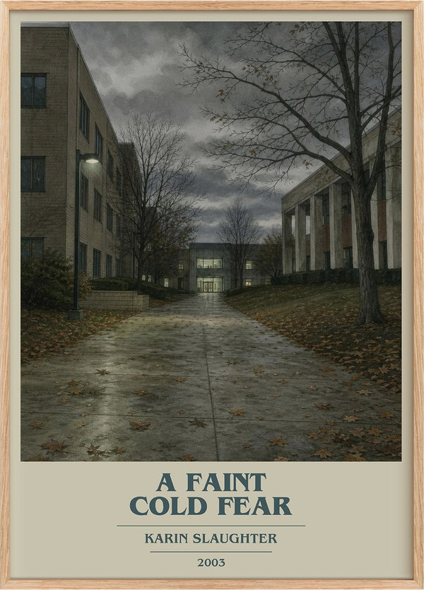 A Faint Cold Fear Book Cover Poster by Karin Slaughter
