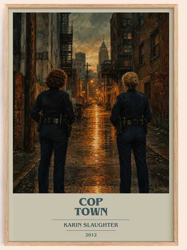 Cop Town Book Cover Poster by Karin Slaughter