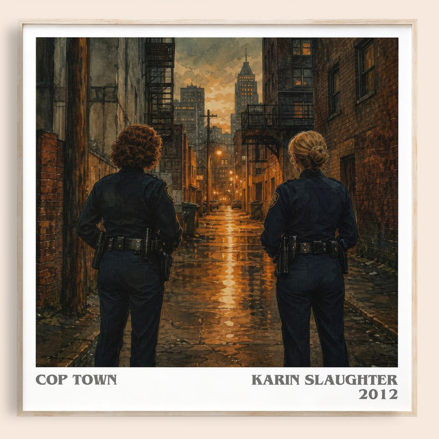 Cop Town Literary Art Print by Karin Slaughter
