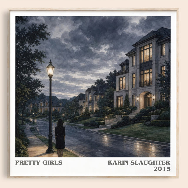 Pretty Girls Literary Art Print by Karin Slaughter