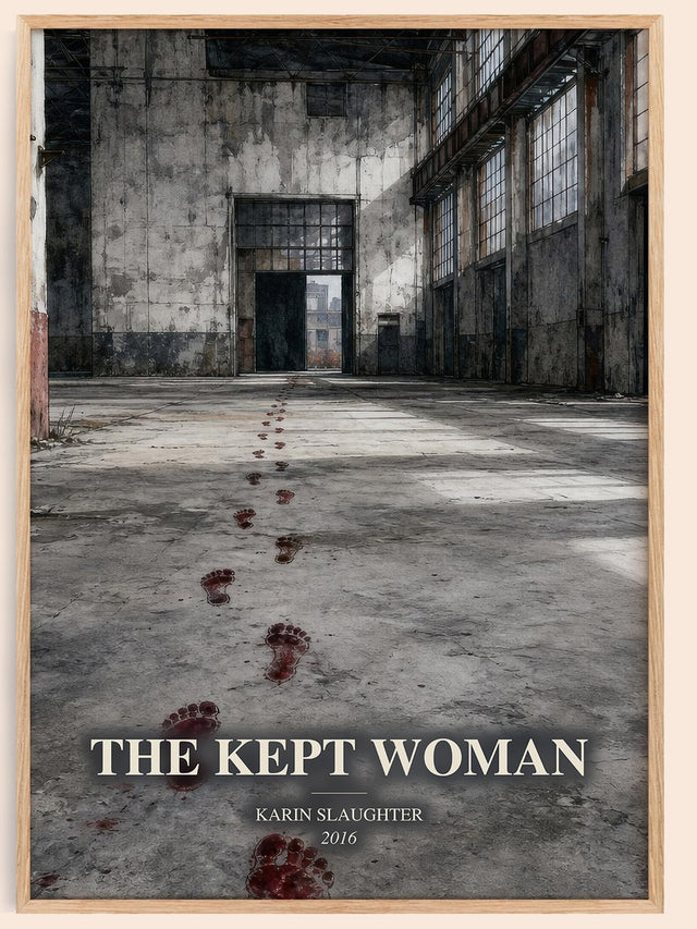 The Kept Woman Book Watercolour Illustration by Karin Slaughter