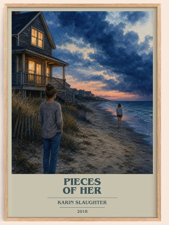 Pieces of Her Book Cover Poster by Karin Slaughter