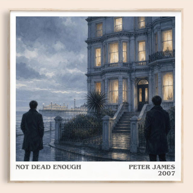 Not Dead Enough Literary Art Print by Peter James