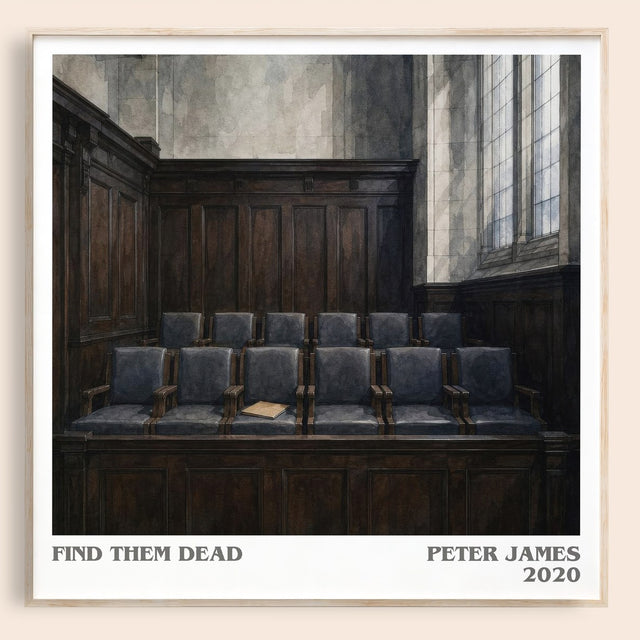 Find Them Dead Literary Art Print by Peter James