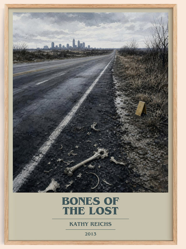 Bones of the Lost Book Cover Poster by Kathy Reichs